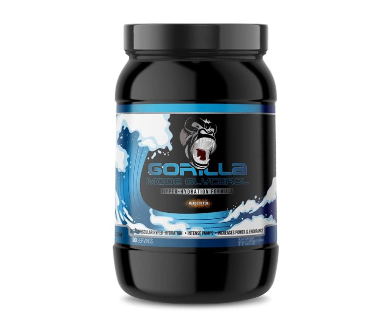 Gorilla Mode is a great way to get ready for the gym. Pre-Workout with Glycerol