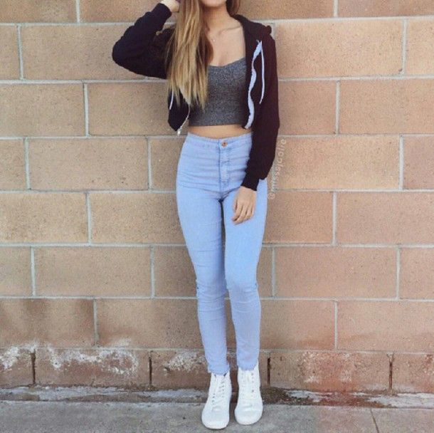 New Ways to Wear Cute Girlfriend Outfits in Beautifully Stylish Jeans