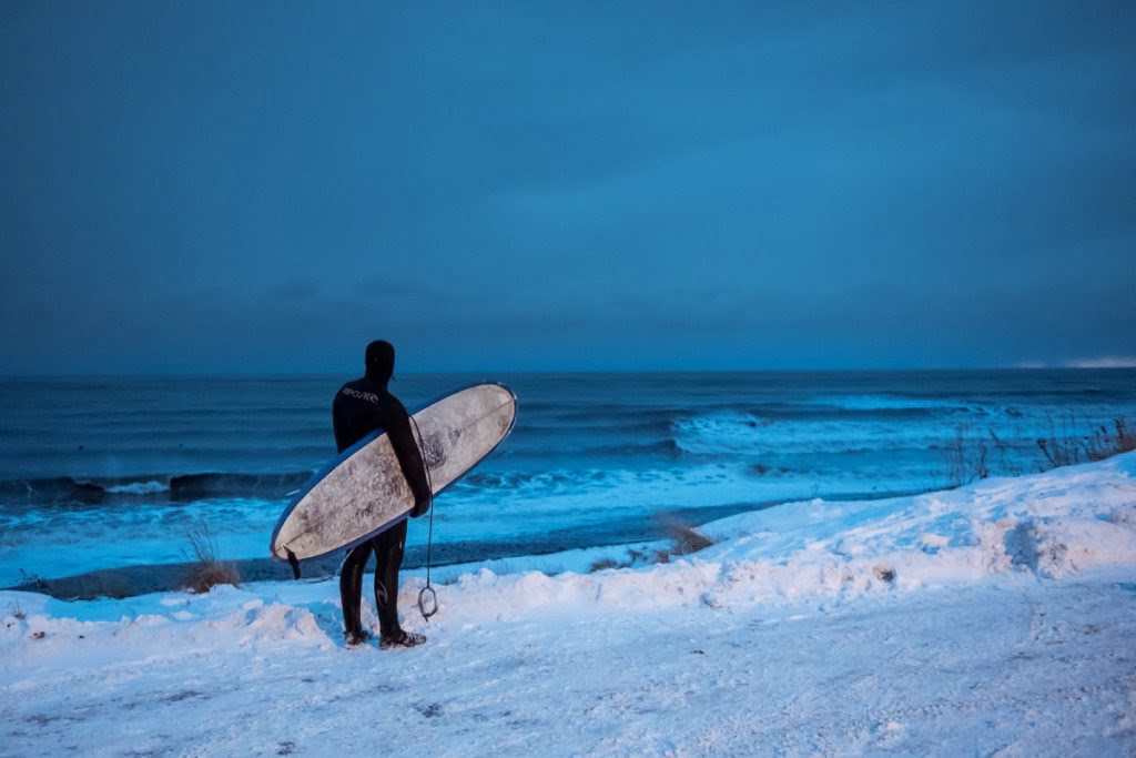 How does it feel to surfing alaska?