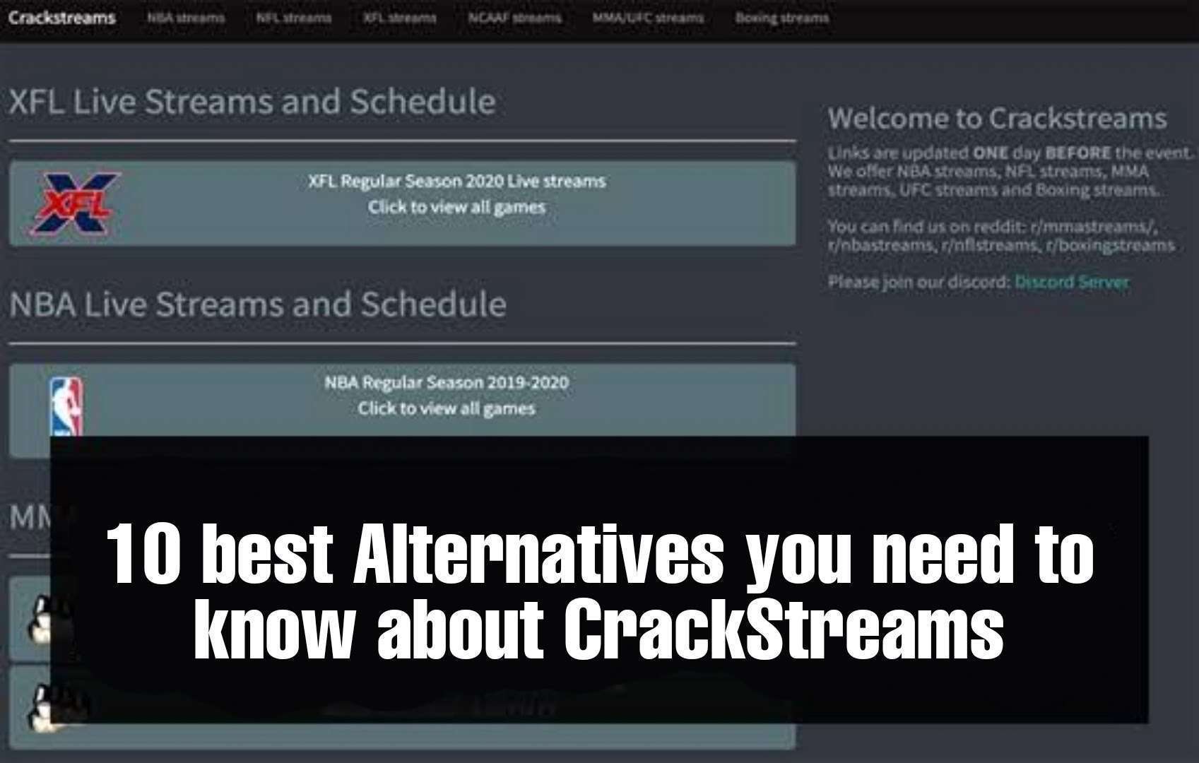 CrackStreams Free Live Stream, Review, and Alternatives Updated Time