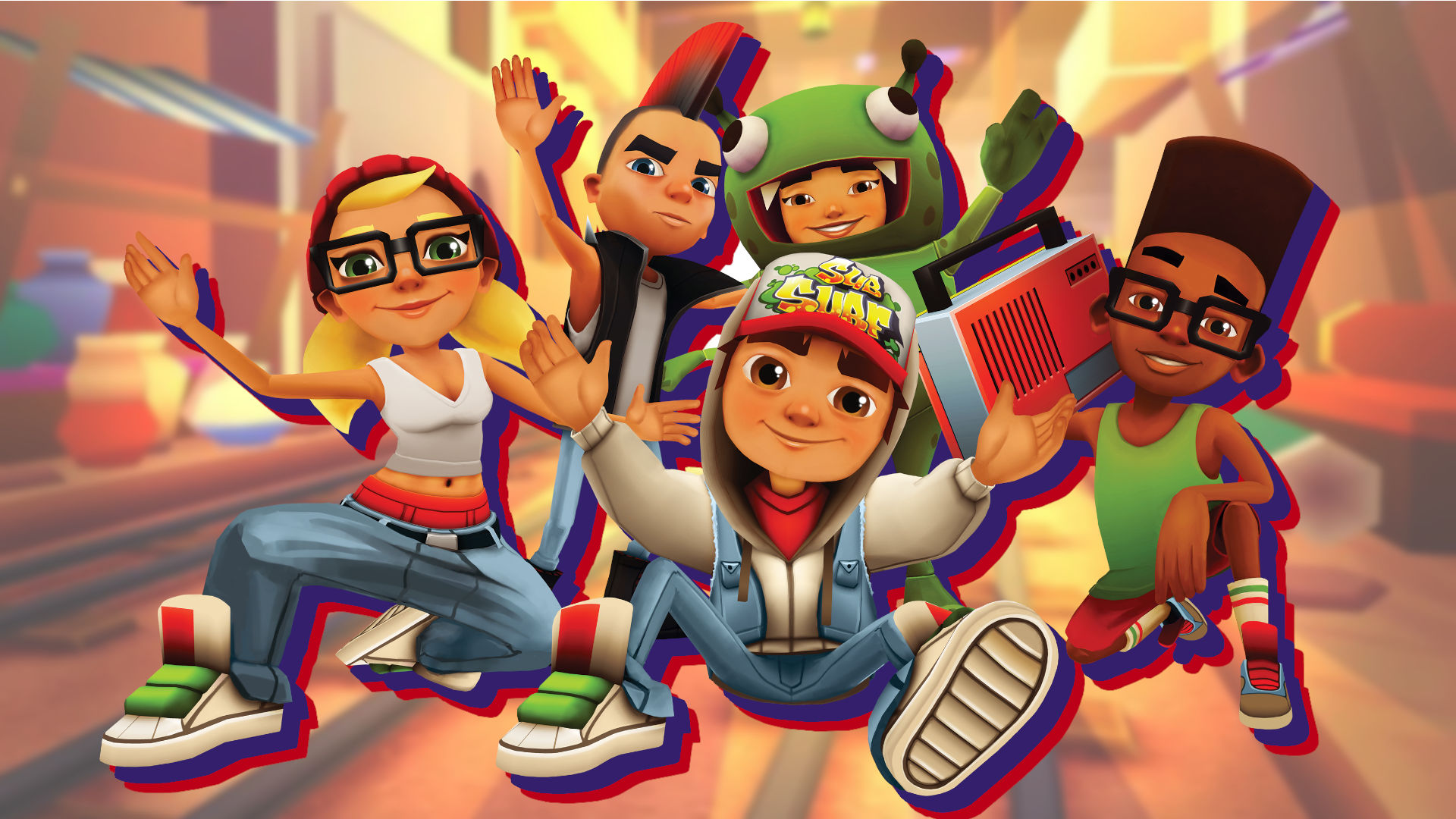 subway surfers characters