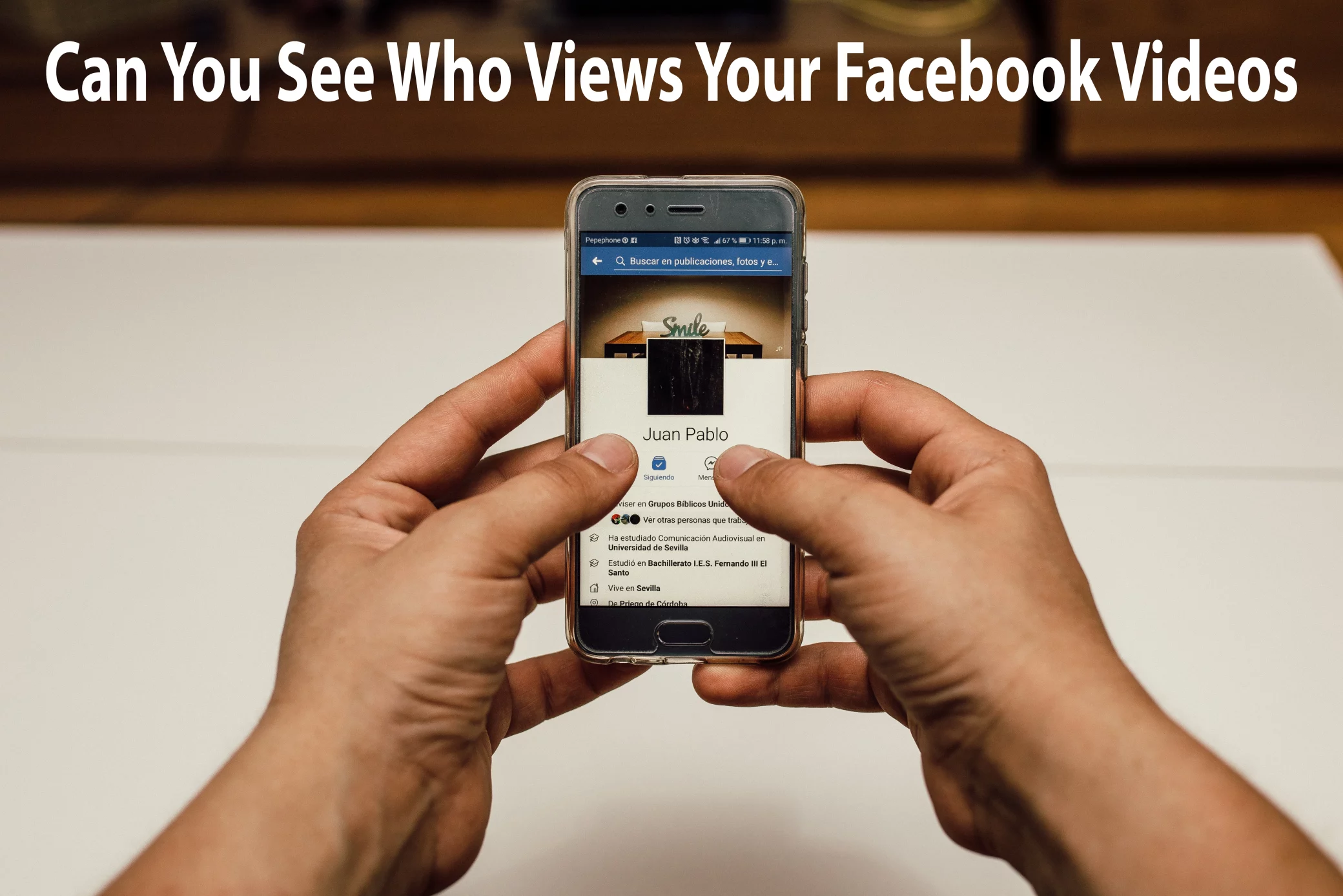 can you see who views your facebook videos